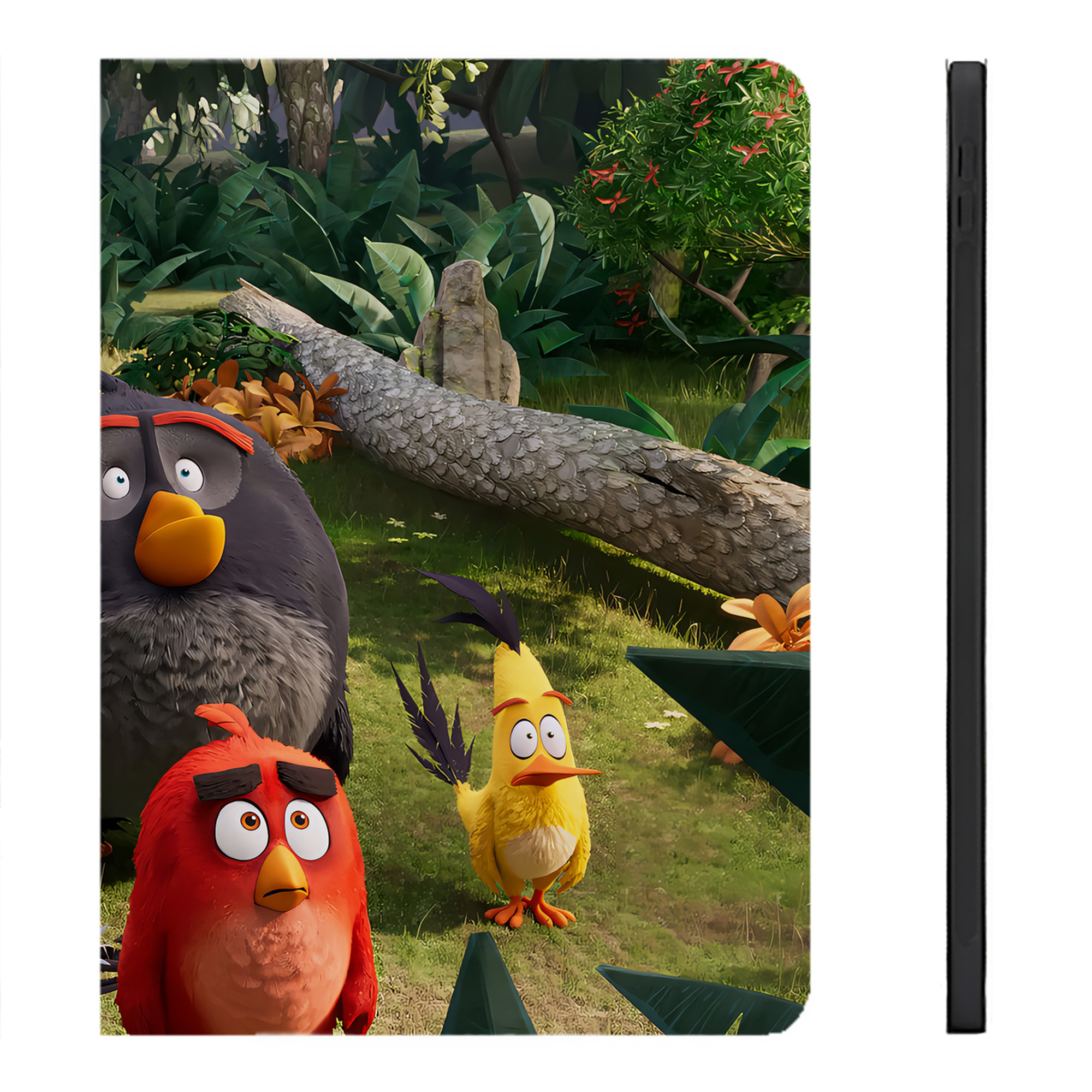 （画像用） Angry Birds アングリーバード IPadケース ペンホルダー付き ブックスタイルデザイン